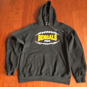 Bengals hooded sweat shirt